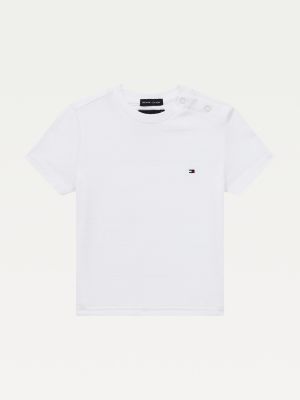 tommy hilfiger black and white shirt