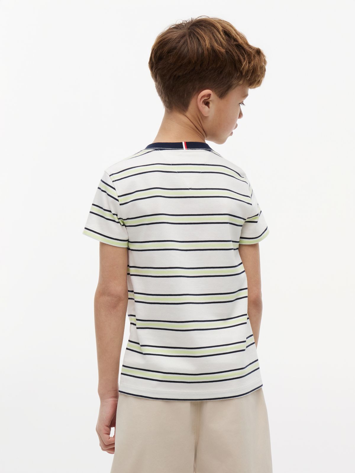 Essential Flag Embroidery T-Shirt — Multi