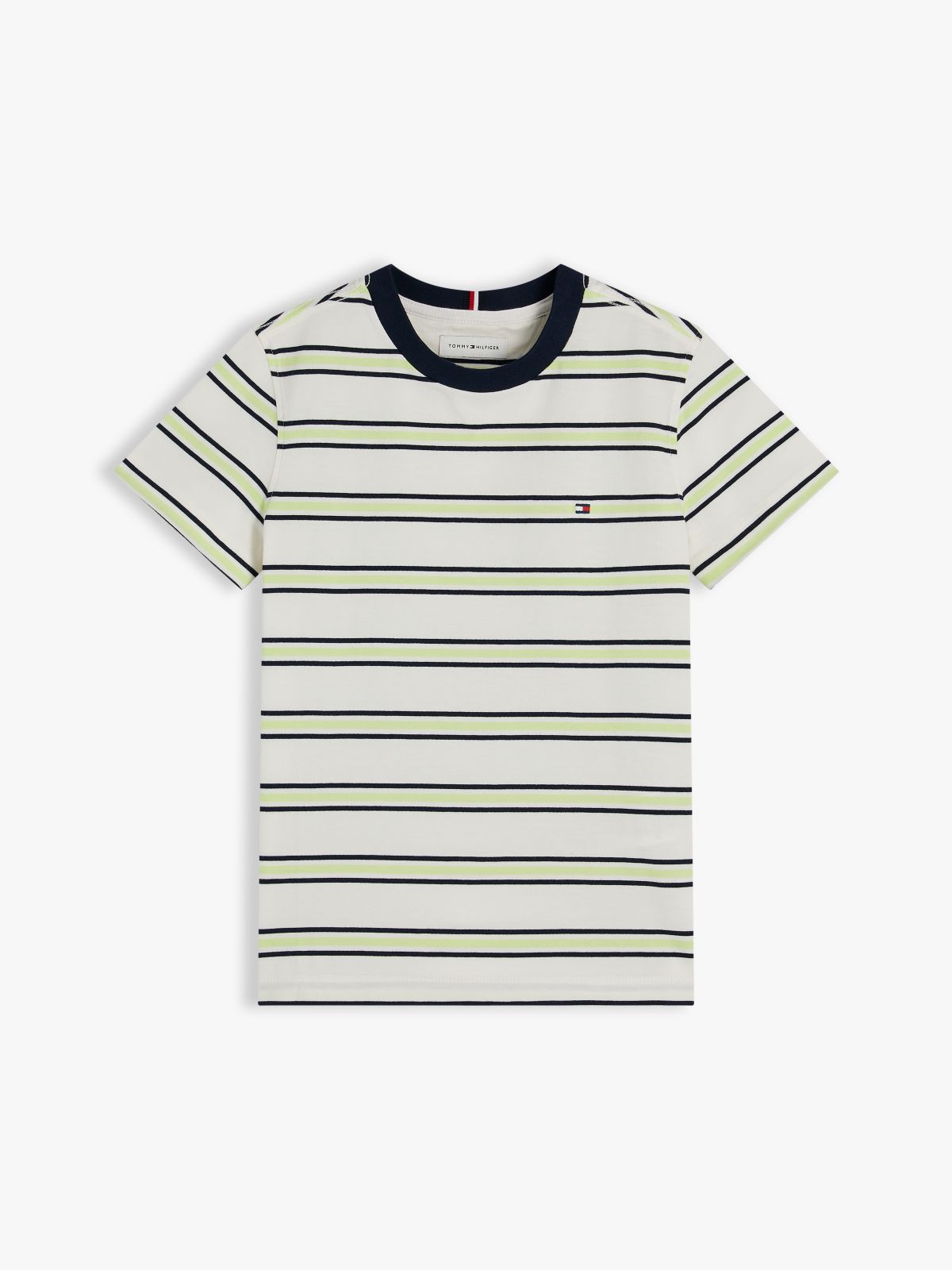 Essential Flag Embroidery T-Shirt — Multi
