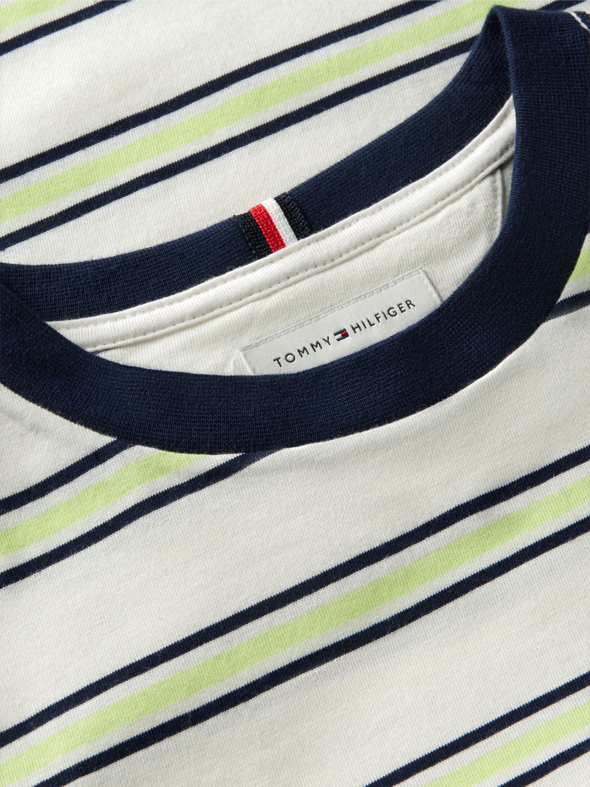 Essential Flag Embroidery T-Shirt — Multi
