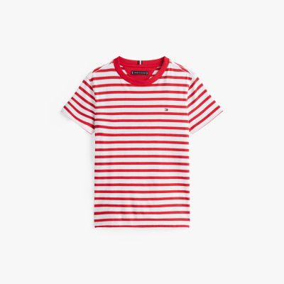 Product colour: primary red white breton stripe