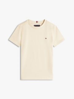 Essential Flag Embroidery T-Shirt — Beige 5