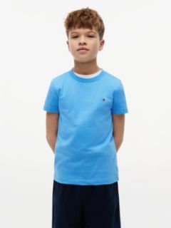 Essential Flag Embroidery T-Shirt — Blue 1