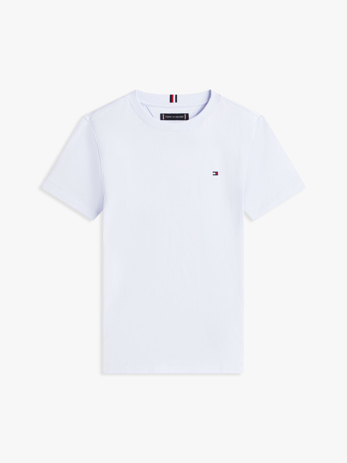 Essential Flag Embroidery T-Shirt — Blue