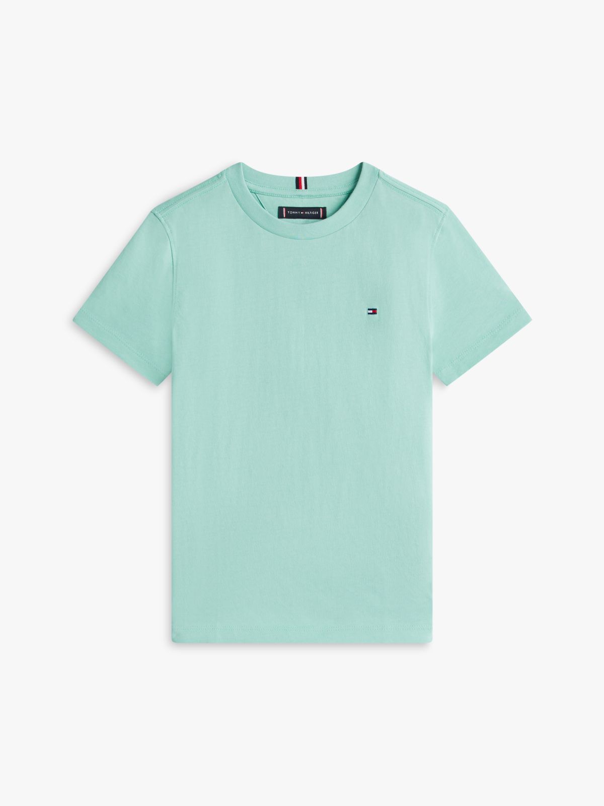 Essential Flag Embroidery T-Shirt — Blue