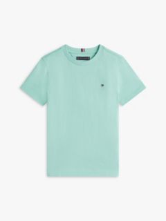 Essential Flag Embroidery T-Shirt — Blue 5