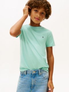 Essential Flag Embroidery T-Shirt — Blue 1