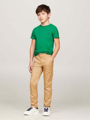 Boys tommy hot sale hilfiger shirt