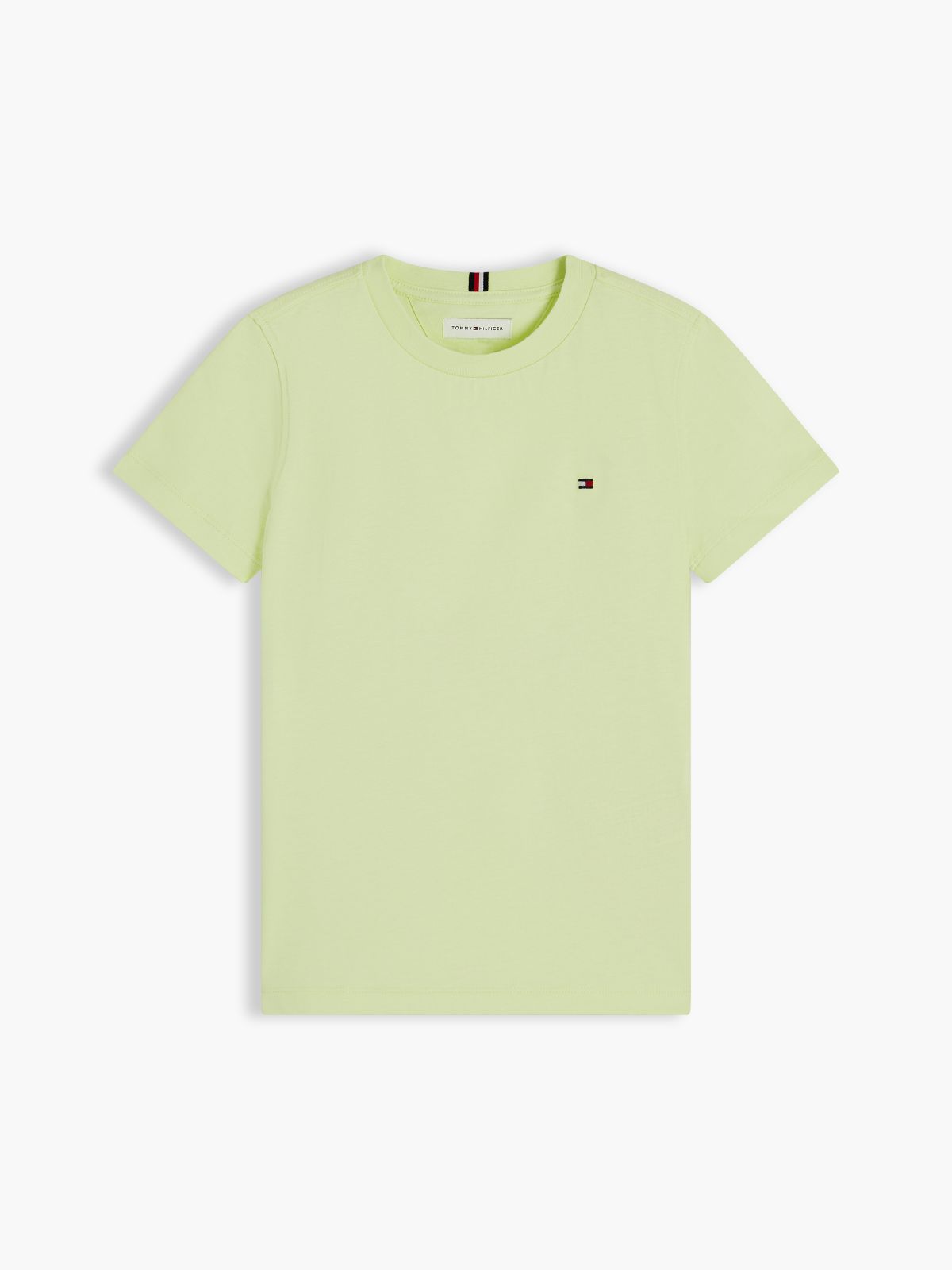 Essential Flag Embroidery T-Shirt — Green