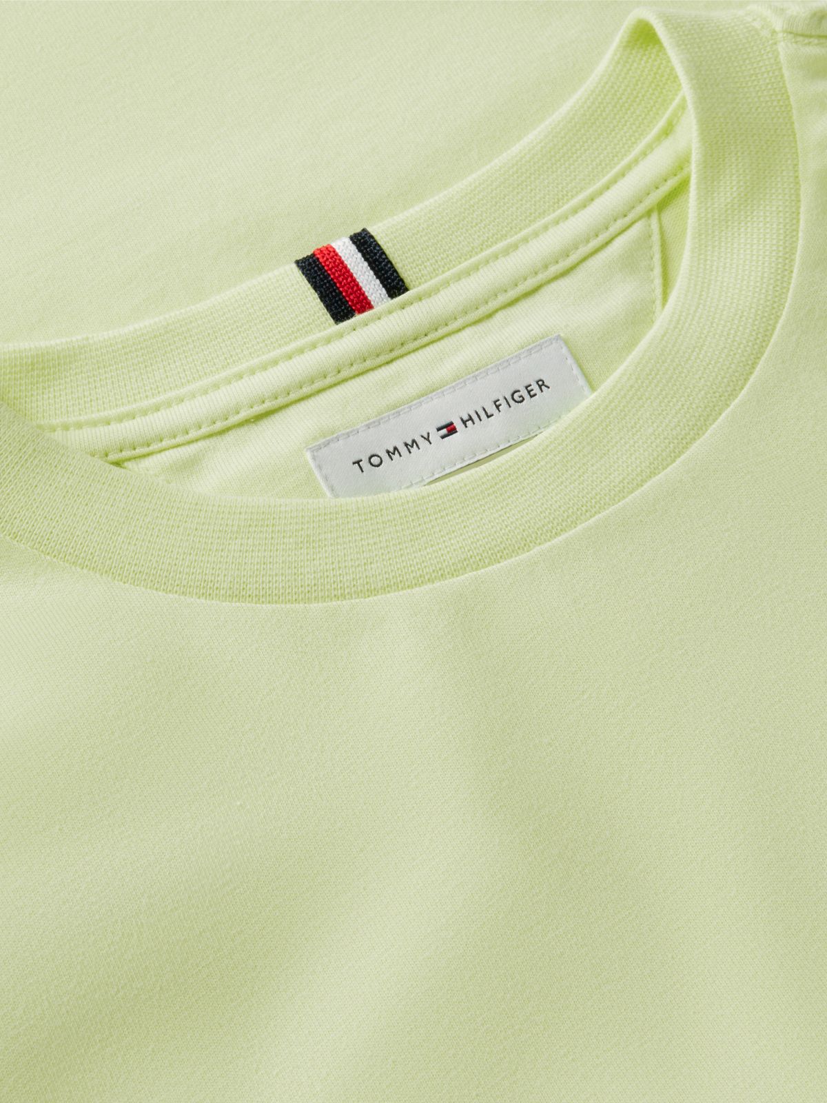 Essential Flag Embroidery T-Shirt — Green