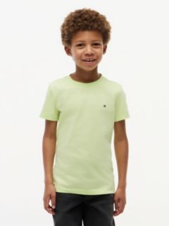Essential Flag Embroidery T-Shirt — Green 1