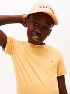 Essential Flag Embroidery T-Shirt — Orange 2