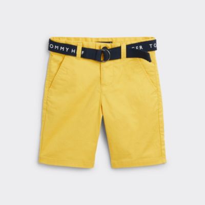 Twilight Navy 654-860 C87 Blue Tommy Hilfiger Boys Essential Belted Chino Shorts 6-7 Years Size:6 