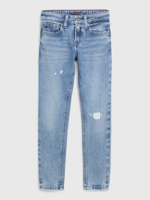 slim tapered jeans