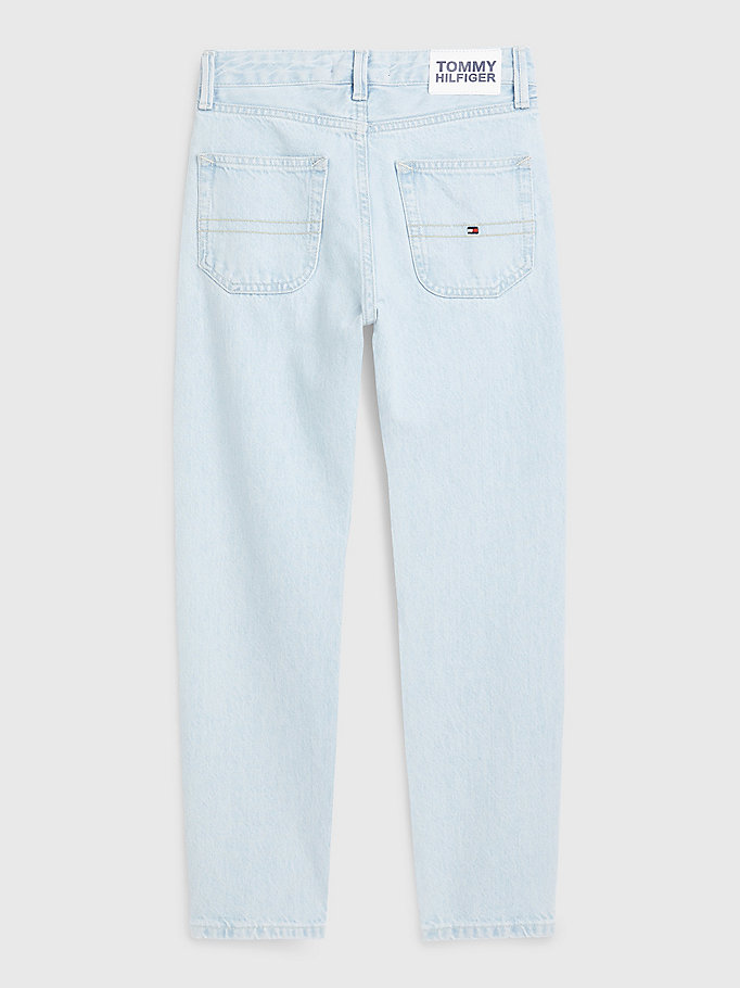 Jeans Modern straight fit effetto sbiadito Tommy Hilfiger Bambino Abbigliamento Pantaloni e jeans Pantaloni Pantaloni chinos 