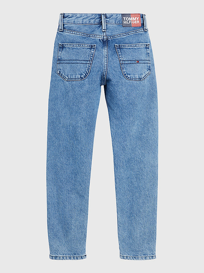 Jeans Modern straight fit con sezione a contrasto Tommy Hilfiger Bambino Abbigliamento Pantaloni e jeans Pantaloni Pantaloni chinos 