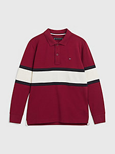 Tommy Hilfiger Garçon Vêtements Tops & T-shirts T-shirts Polos Polo Essential à manches longues 