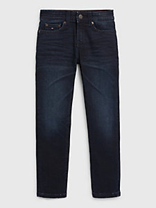denim scanton slim faded jeans for boys tommy hilfiger