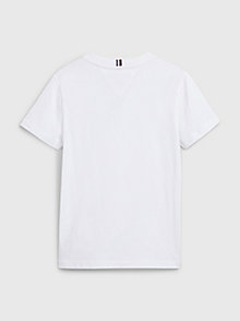 Tommy Hilfiger Essential Graphic Embr tee S/S Camiseta para Niños 