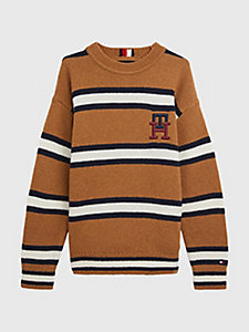 Tommy Hilfiger  Girls Jacquard Stripe Sweater 