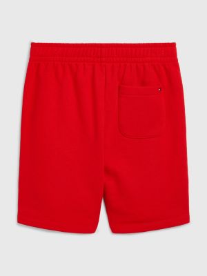 Varsity Logo Sweat Shorts | RED | Tommy Hilfiger