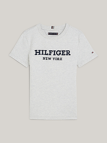 Langarmshirt mit Logo | GREY | Tommy Hilfiger
