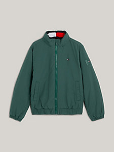 green essential recycled padded jacket for boys tommy hilfiger