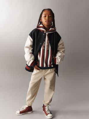 Boys hooded bomber on sale jacket