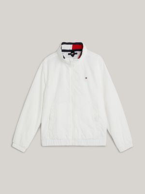 Essential ZipThru Jacket WHITE Tommy Hilfiger
