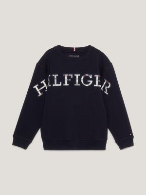 Tommy Hilfiger Junior monotype logo jumper - White