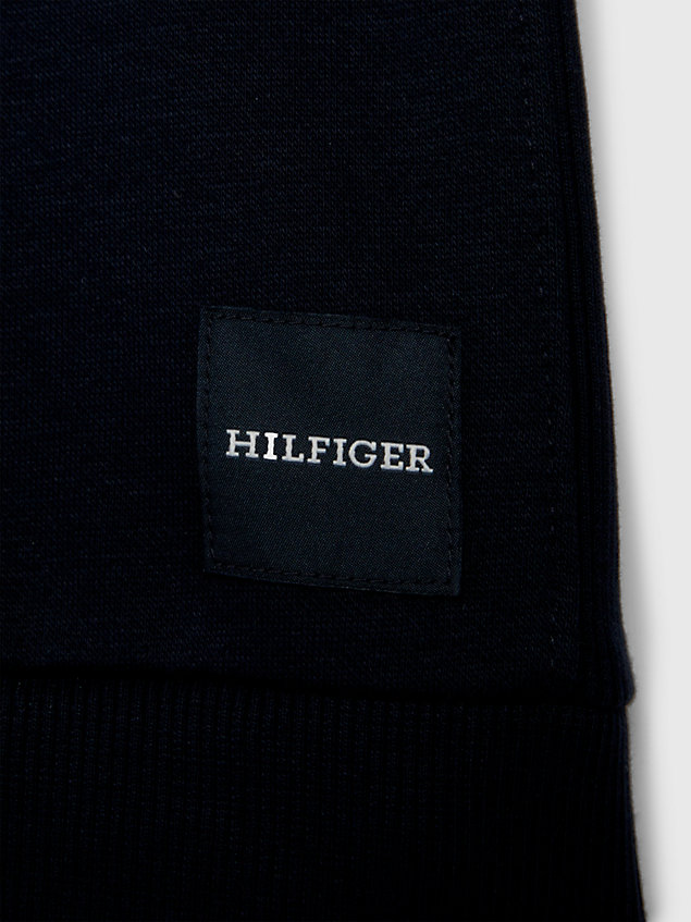 blue hilfiger monotype sweatshirt and joggers set for boys tommy hilfiger