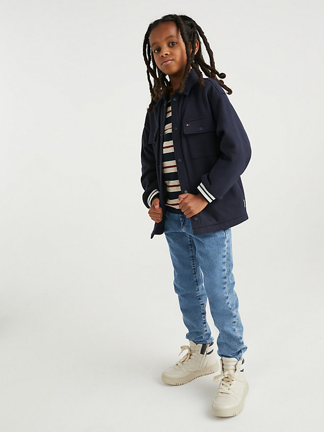 denim th modern straight water repellent jeans for boys tommy hilfiger