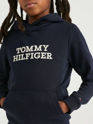 Tommy Hilfiger - Teen Boys Navy Blue Monogram Sweater