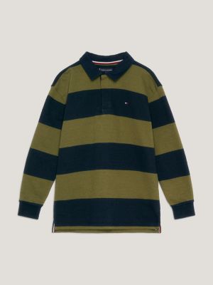 Tommy hilfiger best sale rugby stripe puffa