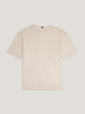 TOMMY HILFIGER t-shirt ESSENTIAL Beige