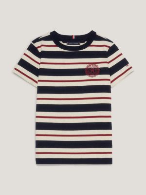 T shirt tommy discount rayé