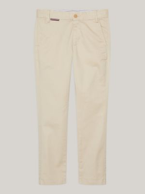 Essential Stretch Cotton Chinos | Beige | Tommy Hilfiger