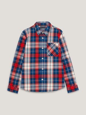 Fit Shirt Check Regular | Tartan Hilfiger Blue | Tommy