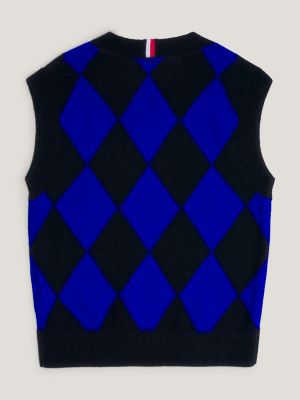 Tommy Hilfiger jeans bambino con logo ricamato lavaggio blu