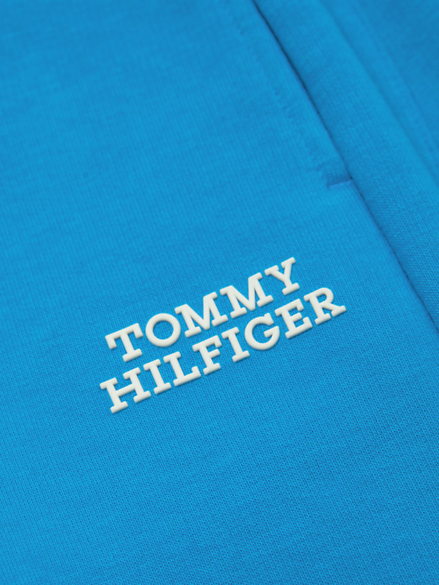 blue archive fit jogginghose mit bündchen und logo für jungen - tommy hilfiger