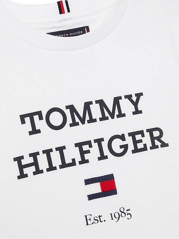 Oversized Logo T-Shirt | White | Tommy Hilfiger