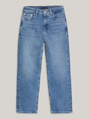 Jean Noir à Teinture par Nouage pour Homme, Pantalon Droit et Ample, Beau,  Style Américain, Nouveau