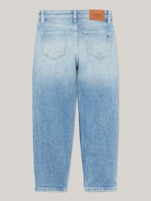 denim archive regular jeans mit hanf für jungen - tommy hilfiger