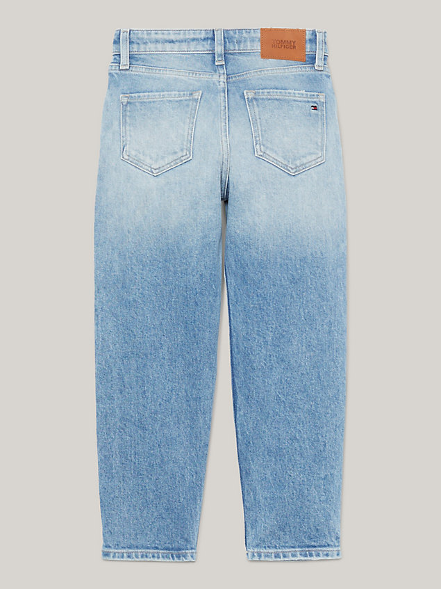 denim archive regular jeans mit hanf für boys - tommy hilfiger