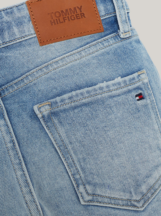jeans archive regular fit in canapa denim da bambini tommy hilfiger