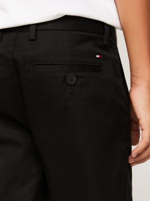 Essential 1985 Collection Chino Shorts | Black | Tommy Hilfiger