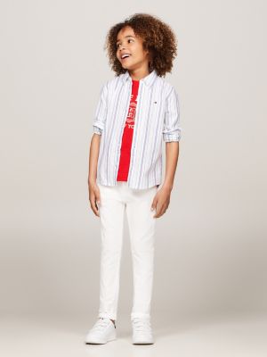 Tommy hilfiger ithaca stripe on sale shirt