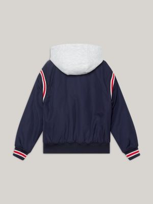 Tommy hilfiger raglan on sale sleeve padded hoody