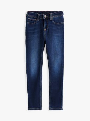blue scanton y slim jeans for boys tommy hilfiger