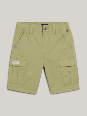 Khaki cargo shorts for boys best sale